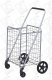 WM99024S Portable Folding Shopping Cart with Swivel Wheel