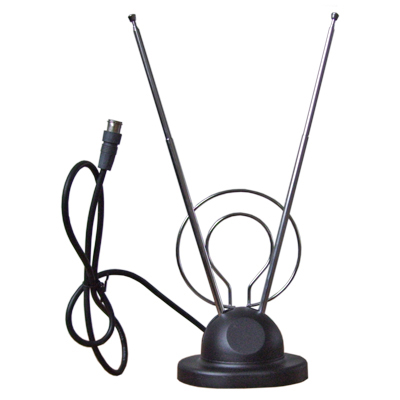 RABBIT EAR ANTENNA W/GR59 CABLE