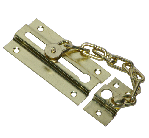 Chain Door Guard With Brass Plated